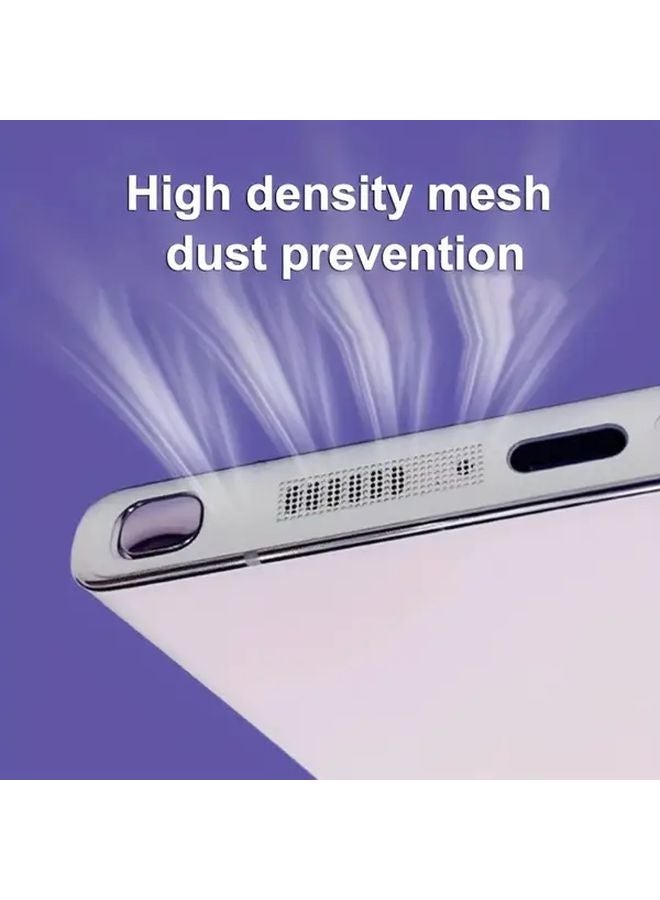 Silvery Metal Dustproof Stickers For Samsung S25 Ultra S24 Ultra S23 Ultra - Image 5